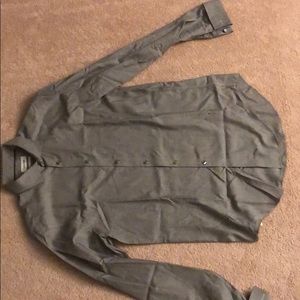 Calvin Klein Men’s Gingham Dress Shirt